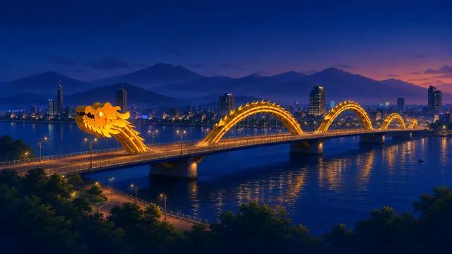 Bridge wallpaper: Dragon Bridge   dark